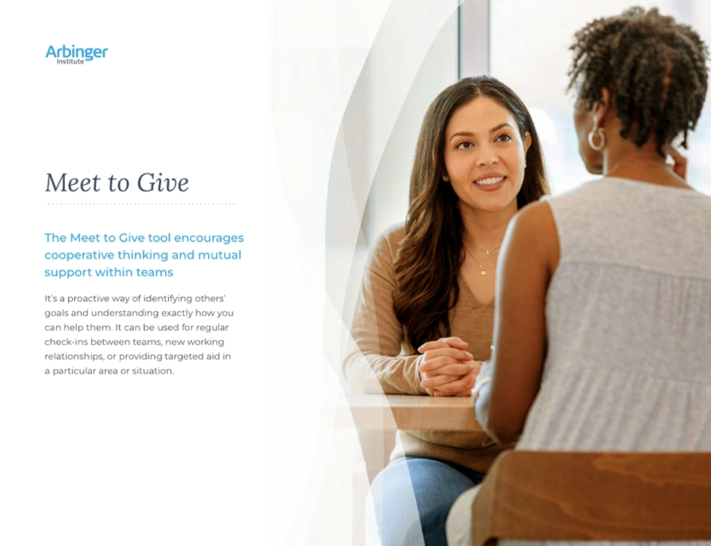 Humanity at Work tool - Meet to Give