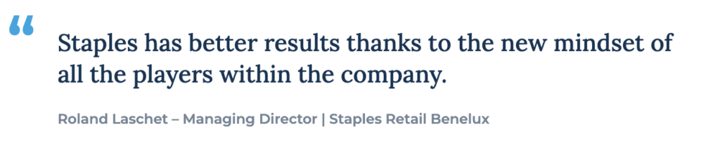 Arbinger and Staples organizational transformation